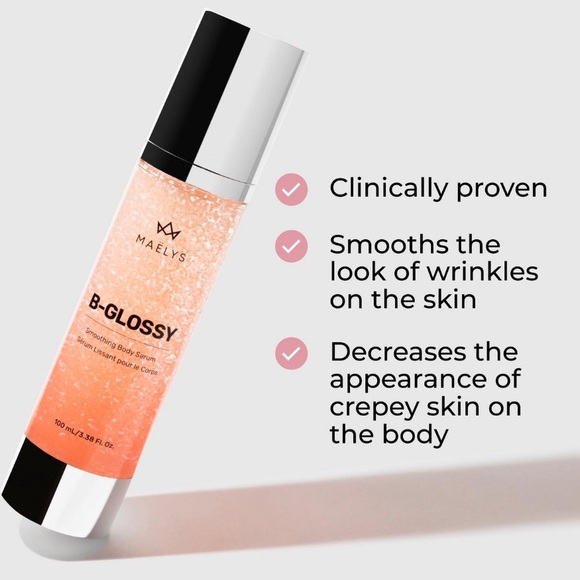 Maelys B-Glossy Smoothing Body Serum 🦵🏼💪🏼  NEW IN BOX B GLOSSY - Picture 3 of 12